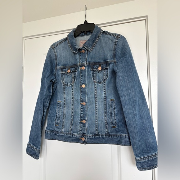 Old Navy Jackets & Blazers - Vintage Old Navy Cropped Denim Jacket, Size Large